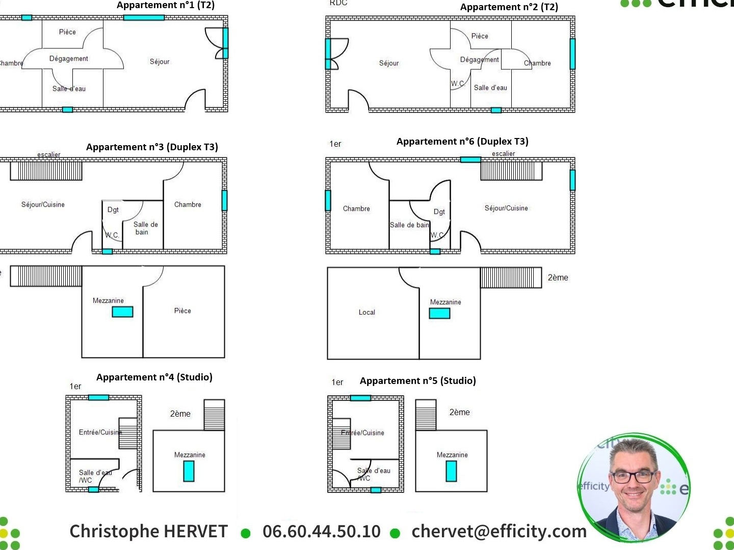 Immeuble à vendre - 12 pièces - 296m2 - Ruelle-Sur-Touvre (16600)