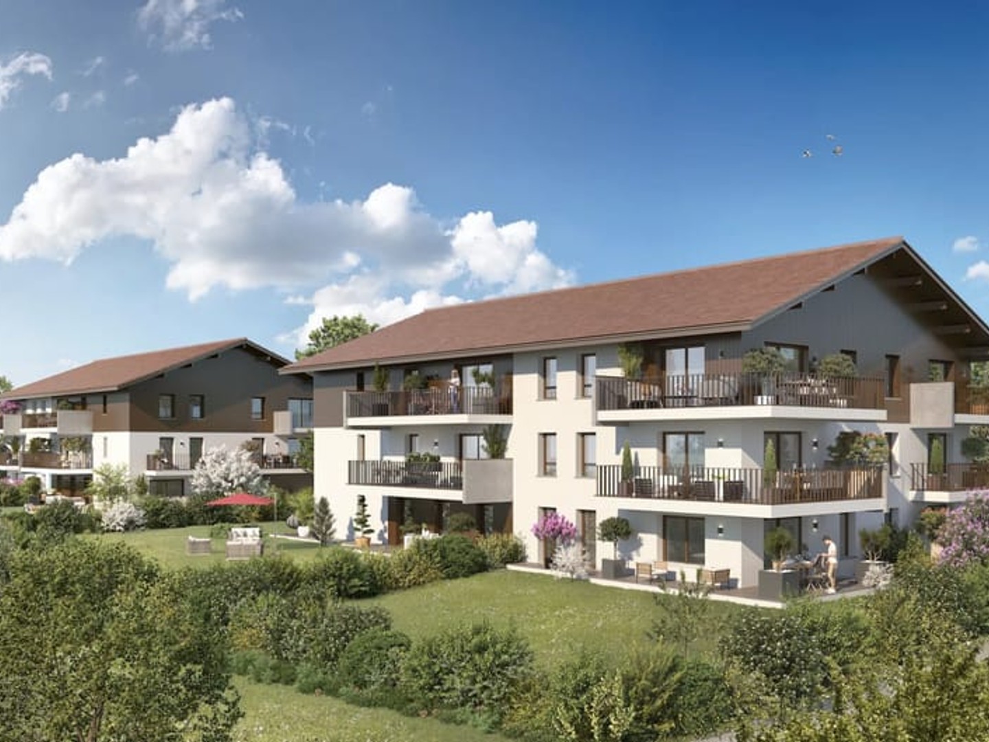 Appartement NEUF T3 en dernier étage - Thonon, le Sizain