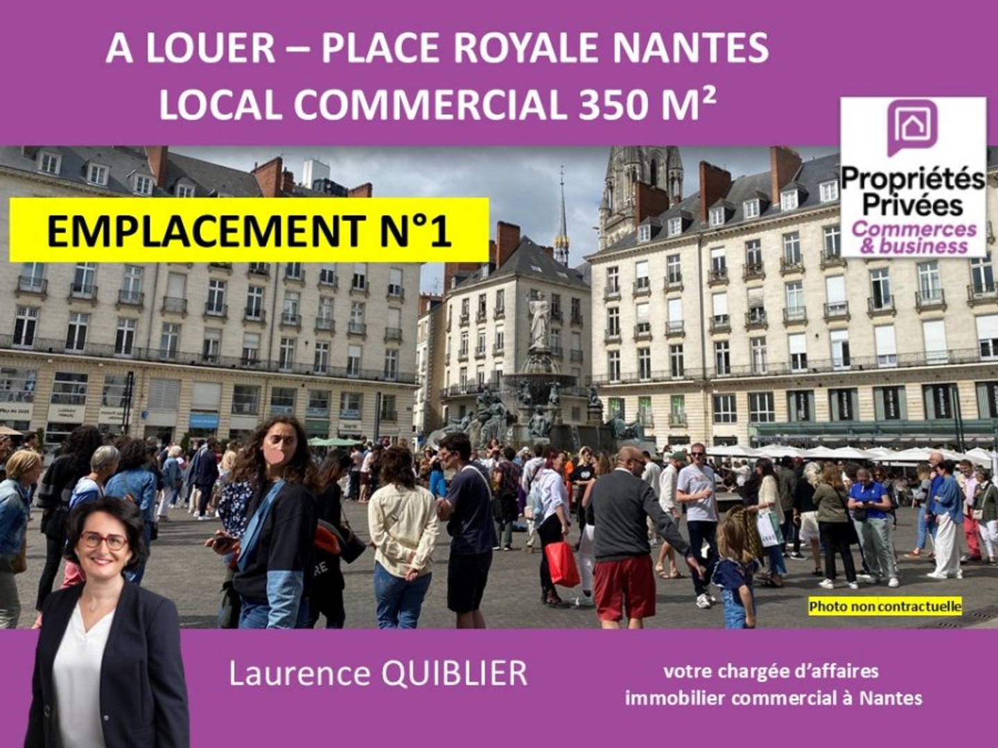 Commerce 350 m²