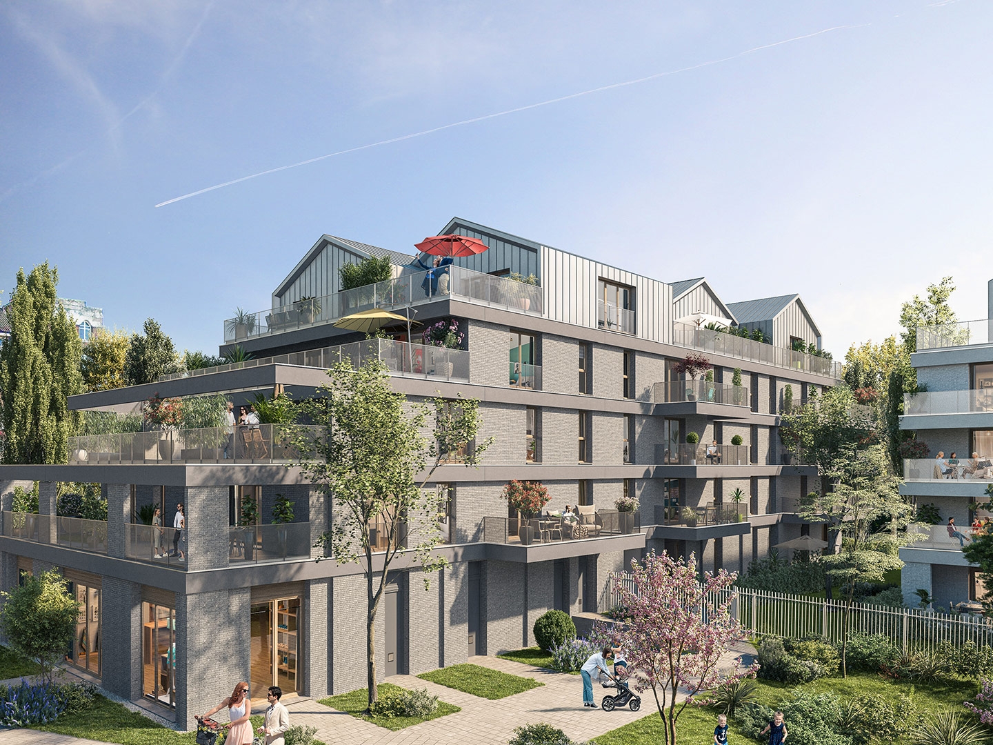 Appartement à vendre - 3 pièces - Marcq-En-Baroeul (59700)