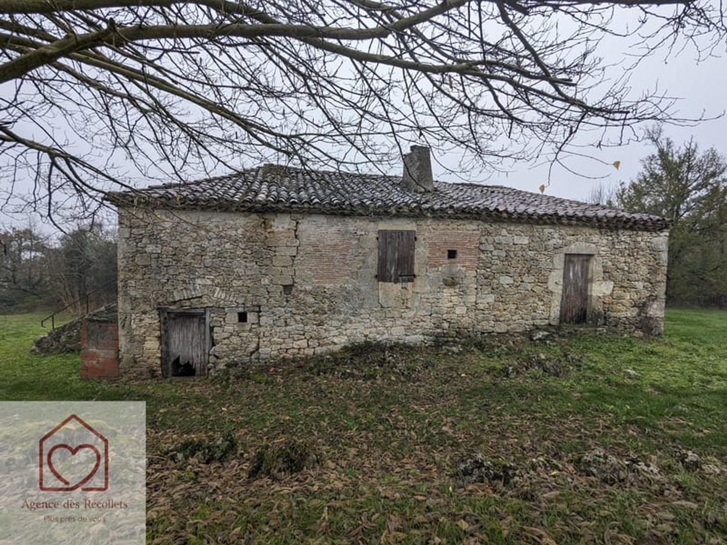 Ruine en pierre Montaigu-de-quercy 3 pièce(s) 77 m2