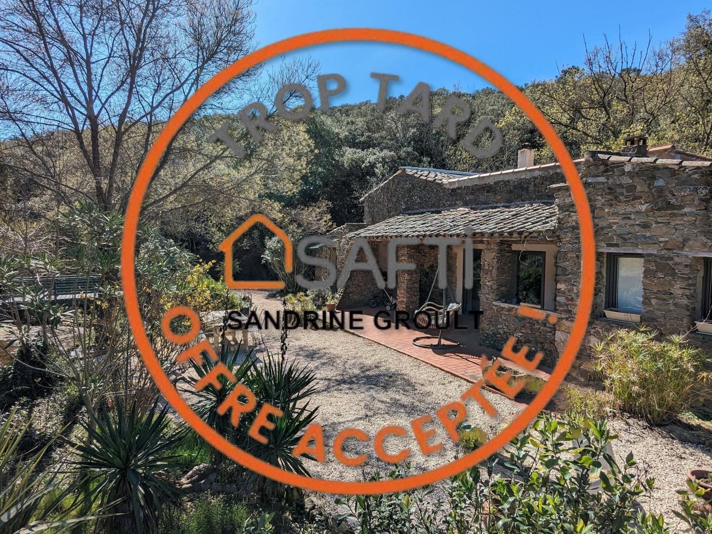 PROPRIETE avec MAS en PIERRE et DEPENDANCES au COEUR DE LA NATURE HERAULTAISE