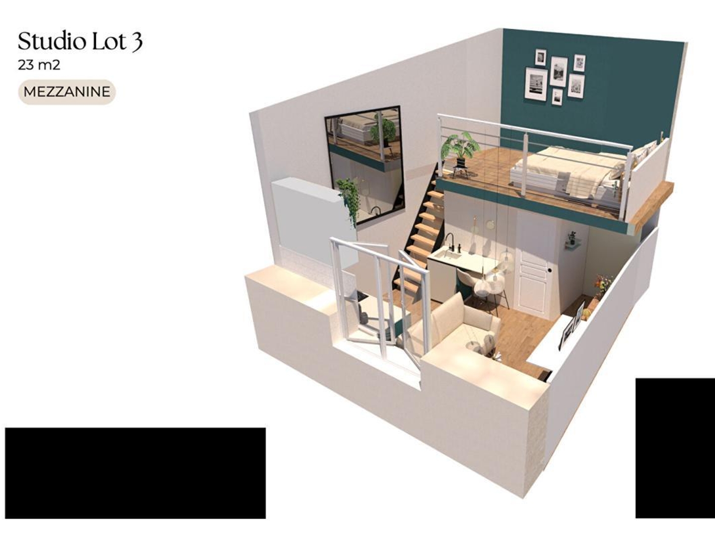 Vends t2 - 23 m² - Saint Genis Laval 69230