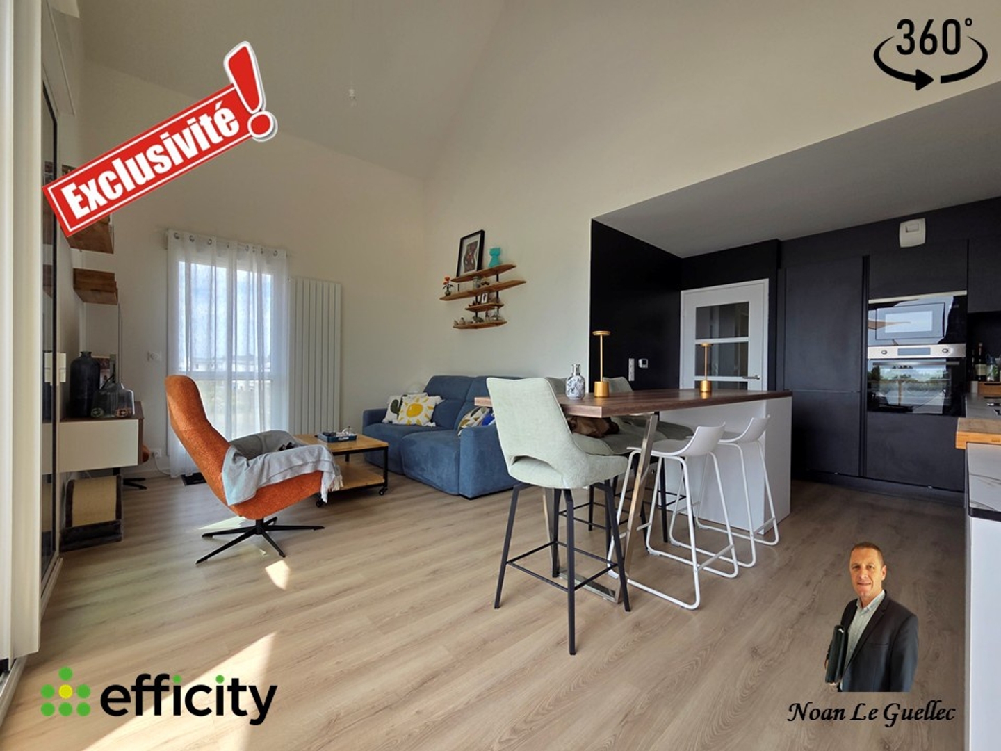 Appartement à vendre - 3 pièces - 63m2 - La Chapelle-Des-F... (35520)