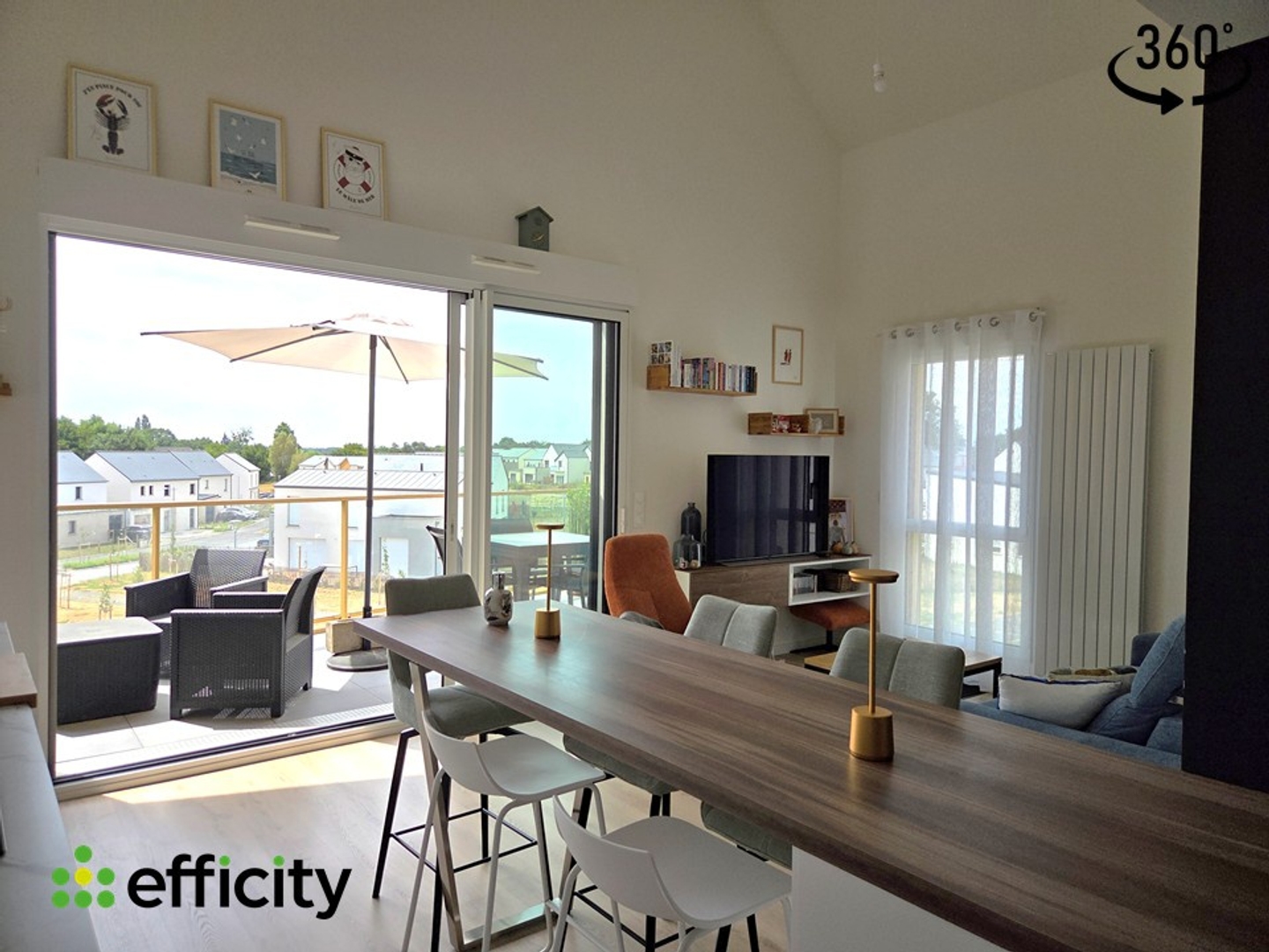Appartement à vendre - 3 pièces - 63m2 - La Chapelle-Des-F... (35520)