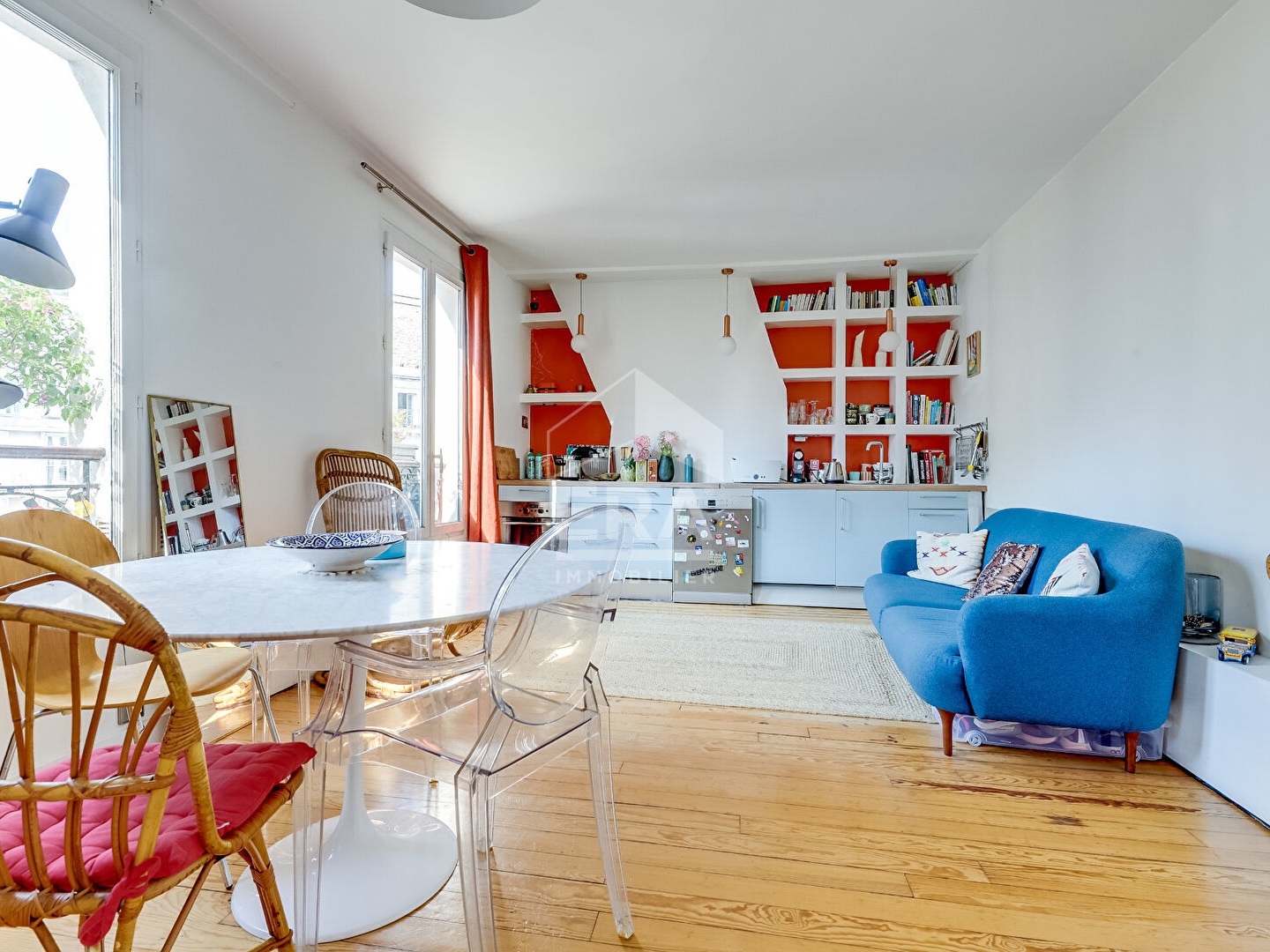 Appartement à vendre - 2 pièces - 46m2 - Paris 17e (75017)