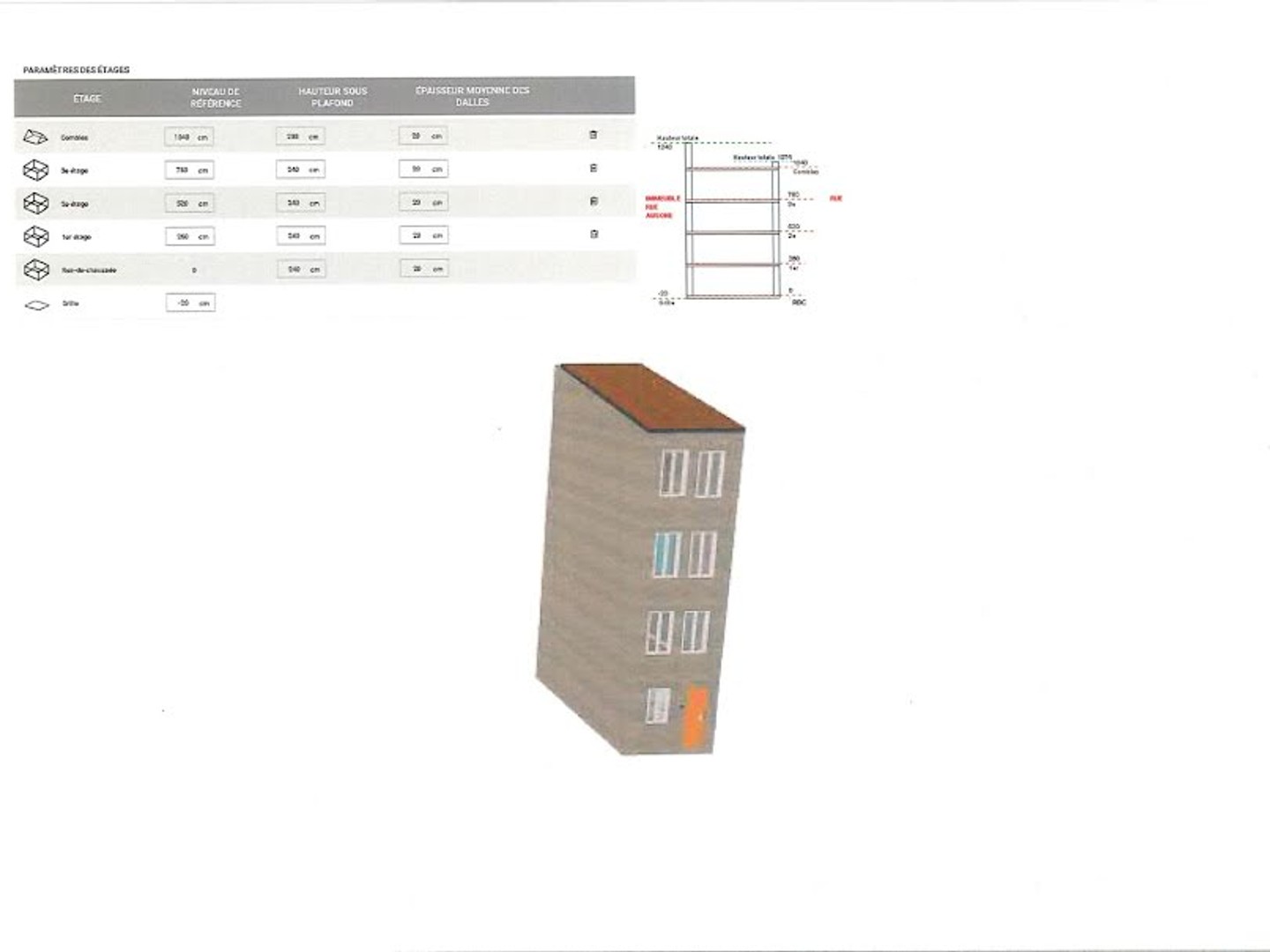 Maison 1 pièce 44 m²