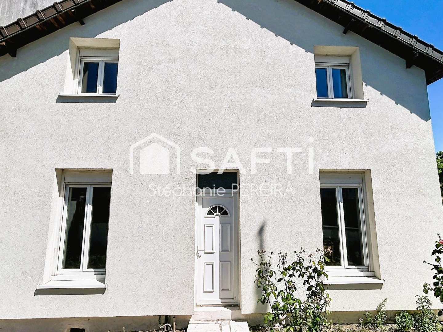 Maison familiale avec 3 chambres, non mitoyenne