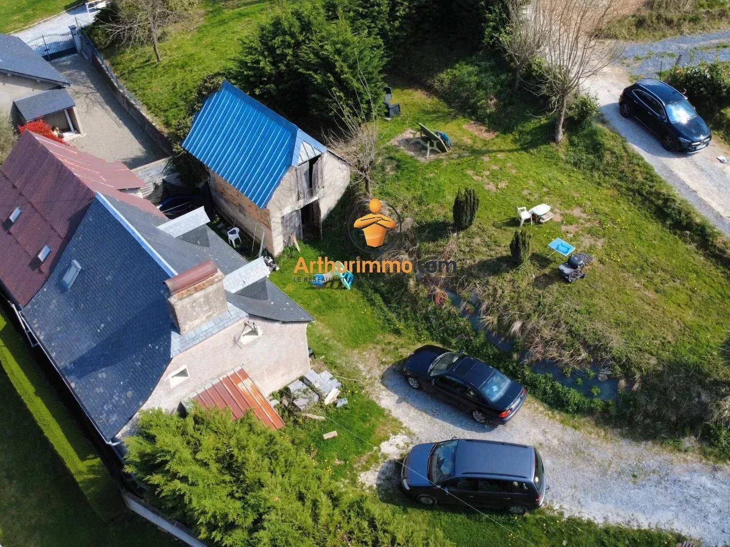 Maison à vendre - 3 pièces - 65m2 - Lagrange (65300)