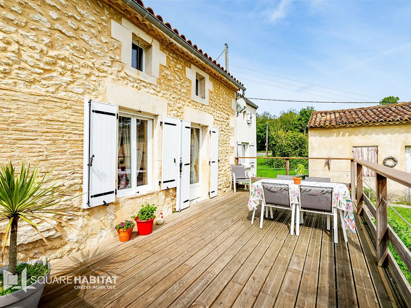 Maison à vendre - 4 pièces - 106m2 - Saint-Aubin-De-Blaye (33820)