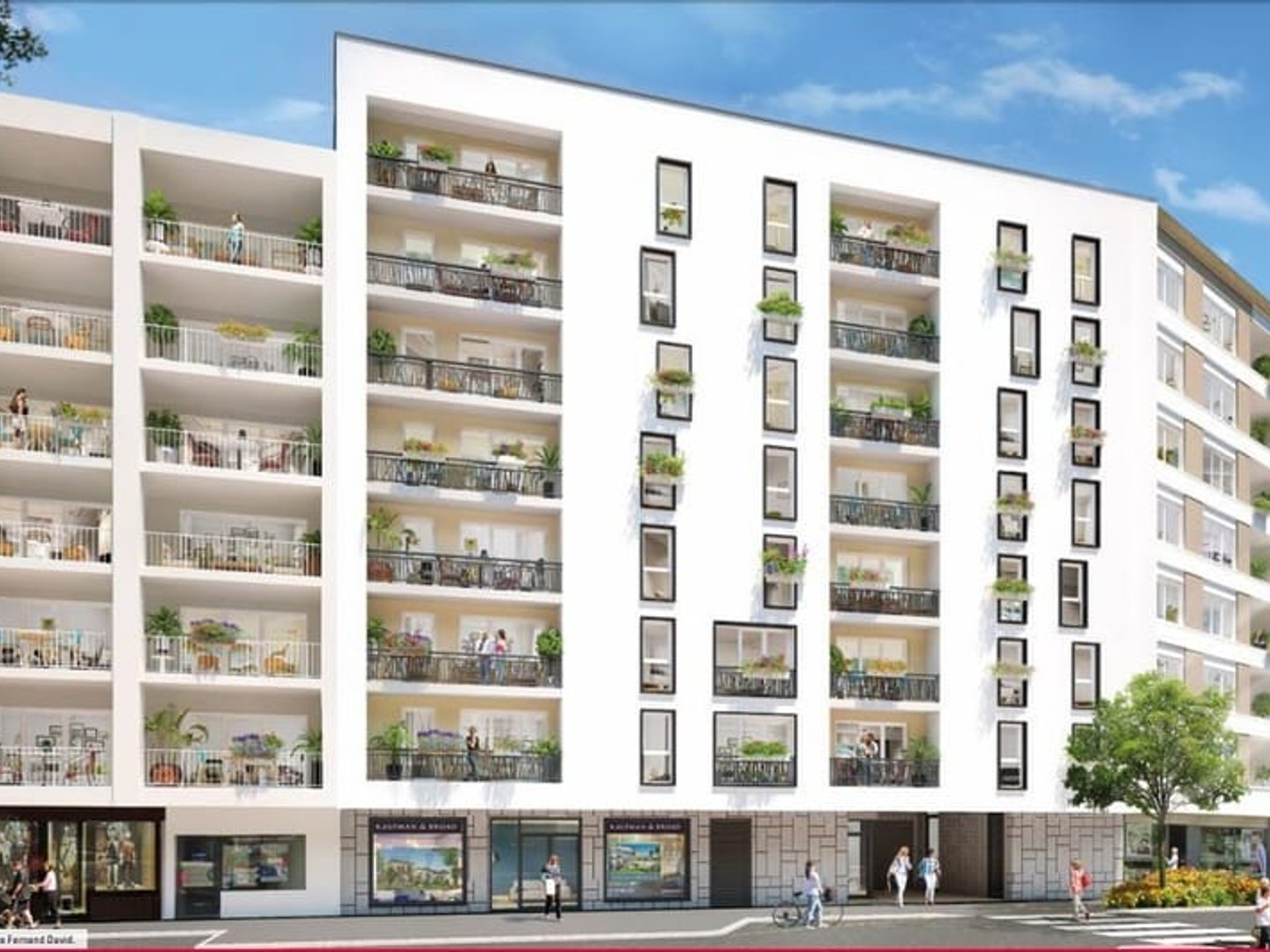 Annemasse au 2ème étage appartement T2 de 43m²