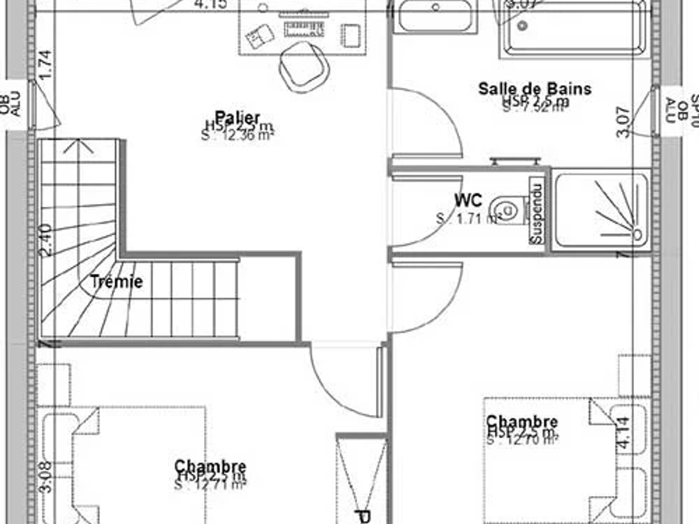 Maison à vendre - 5 pièces - 110m2 - Castelginest (31780)