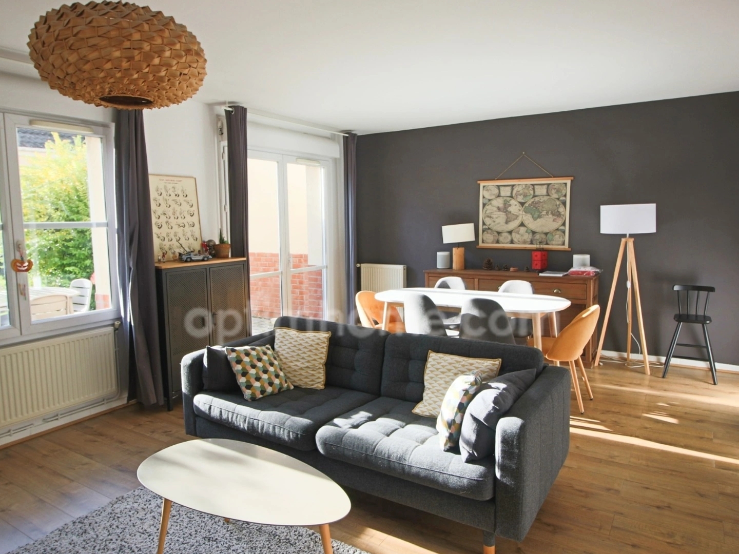 Hem - Maison 3 chambres avec garage, parking et terrasse sans vis-à-vis