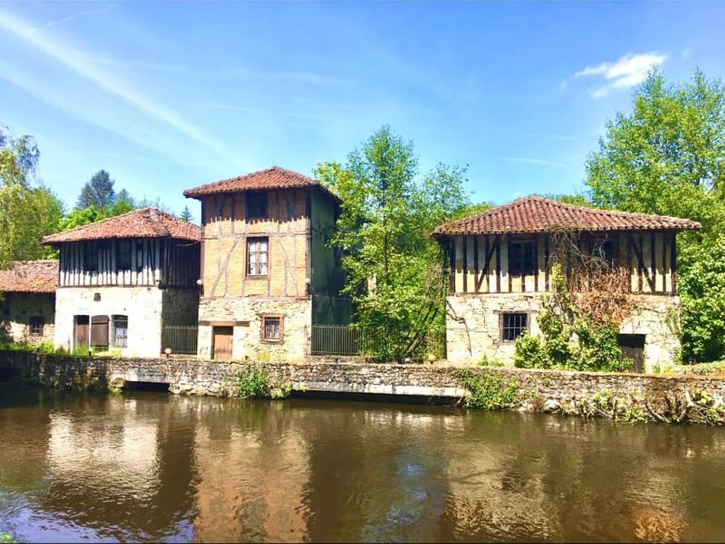 À 20 minutes de Limoges ? Un domaine historique unique : Grand Moulin du XIXe siècle + 4 moulins du XIIe siècle