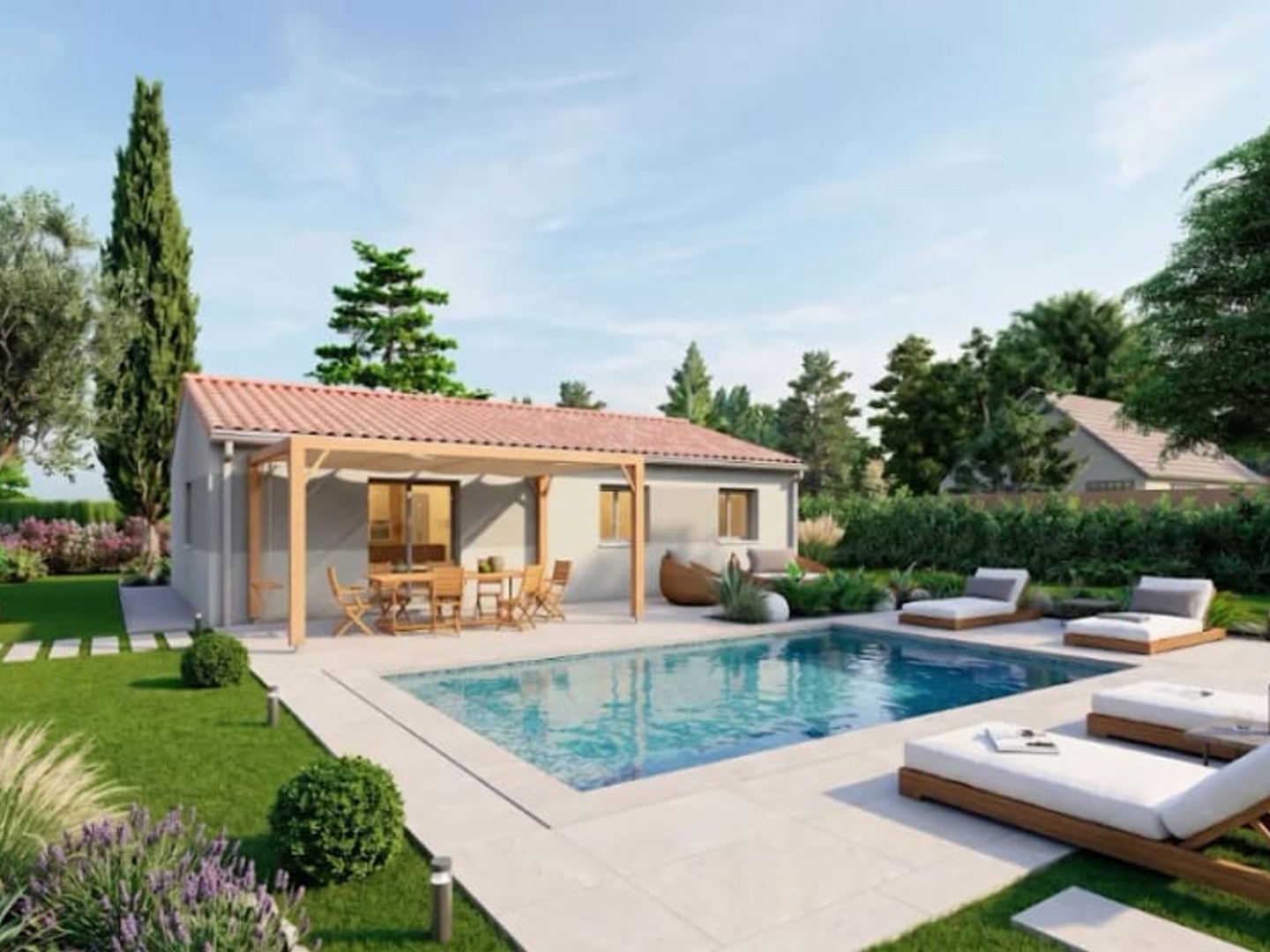 Maison à vendre - 4 pièces - 80m2 - Belin-Béliet (33830)