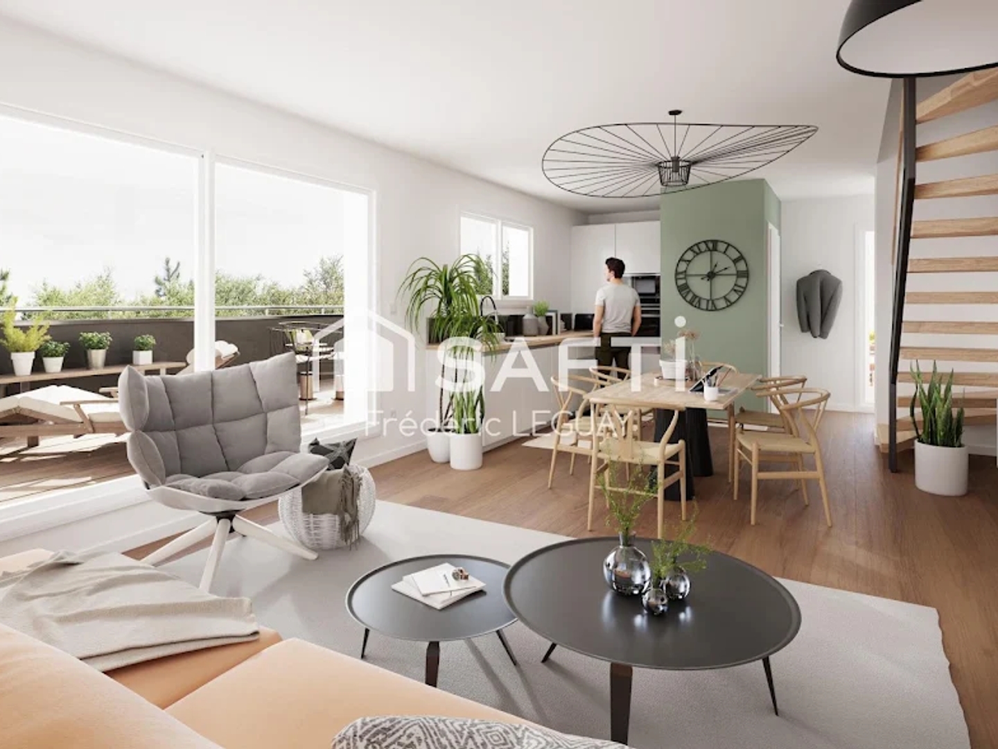 Appartement 3 pièces 71 m²