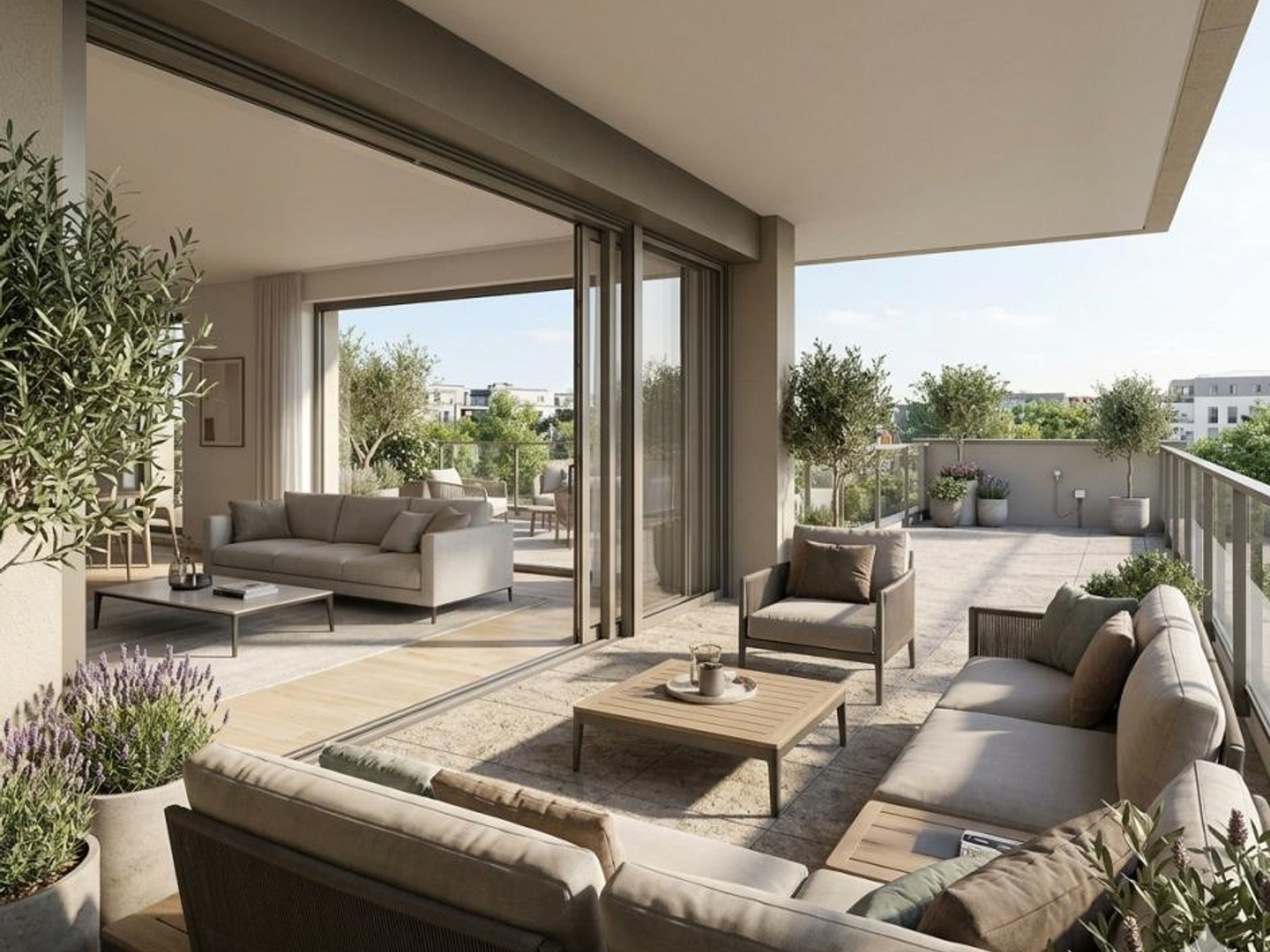 FRAIS DE NOTAIRE OFFERTS EXCEPTIONNEL T4 D'ARCHITECTE AVEC TERRASSE XXL  DERNIER ÉTAGE  QUARTIER RÉPUBLIQUE