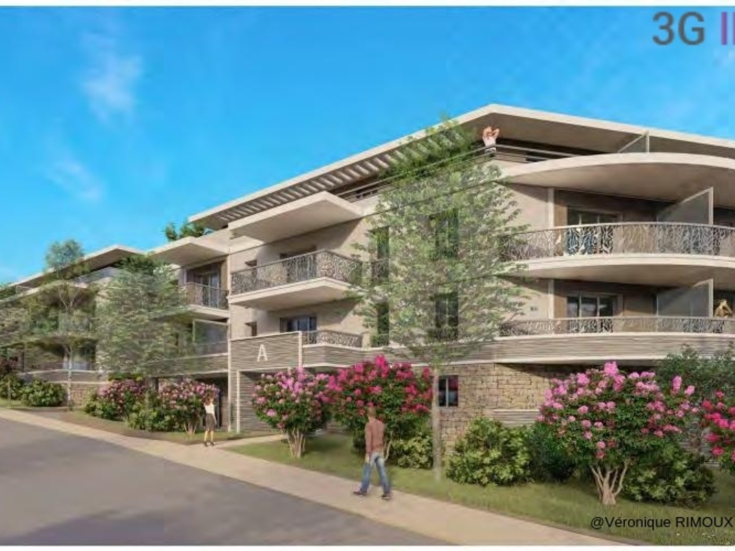 Appartement à vendre - 3 pièces - 60m2 - Mougins (06250)