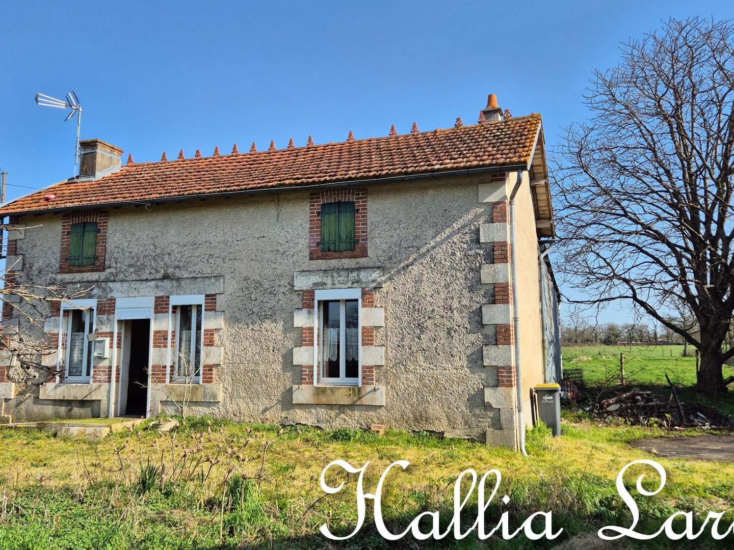 Maison type 2 avec Grange et Jardin