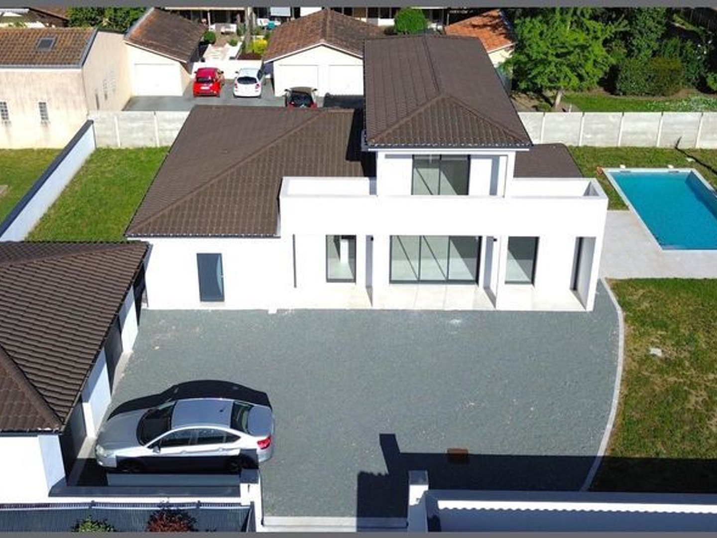 Belle Contemporaine 160 m² avec piscine - Bergerac