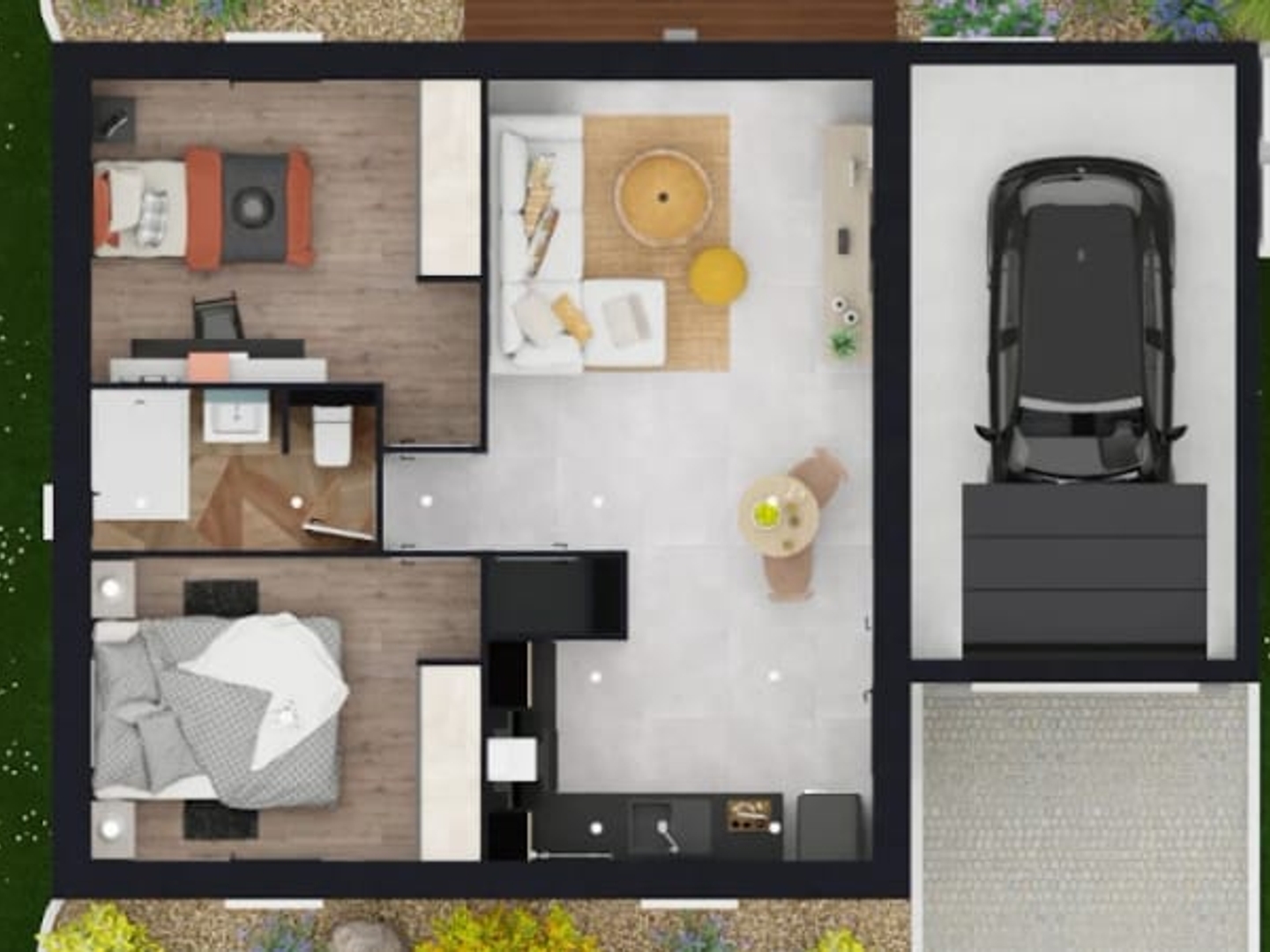 Maison à vendre - 3 pièces - 50m2 - Muret (31600)