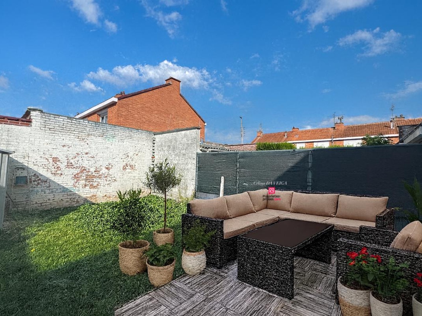 Charmante maison, 3 chambres, veranda, terrasse et jardin à moins de 10 minutes de Lille