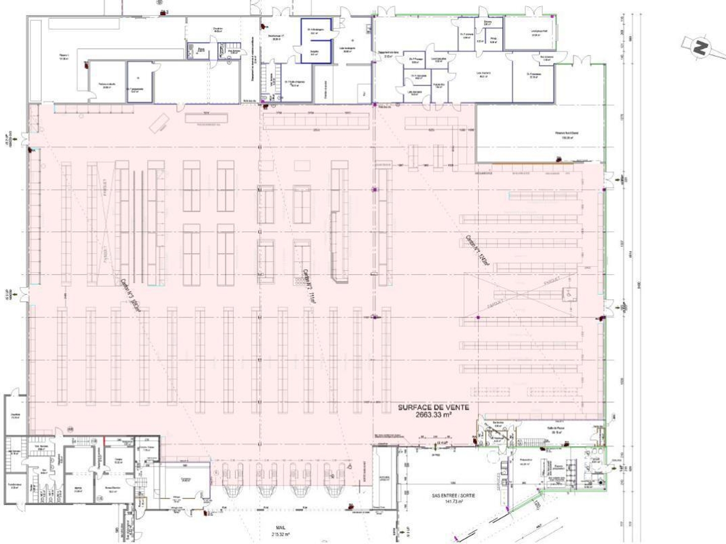 A VENDRE Ensemble immobilier commercial PONS 17