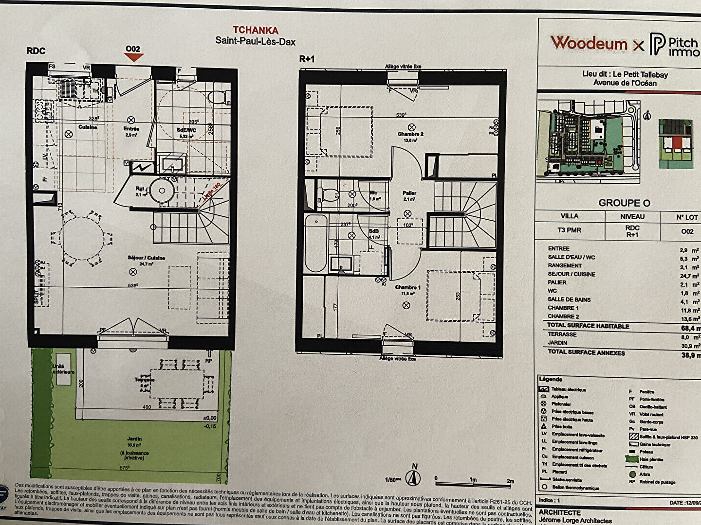 Maison 3 pièces 68 m²