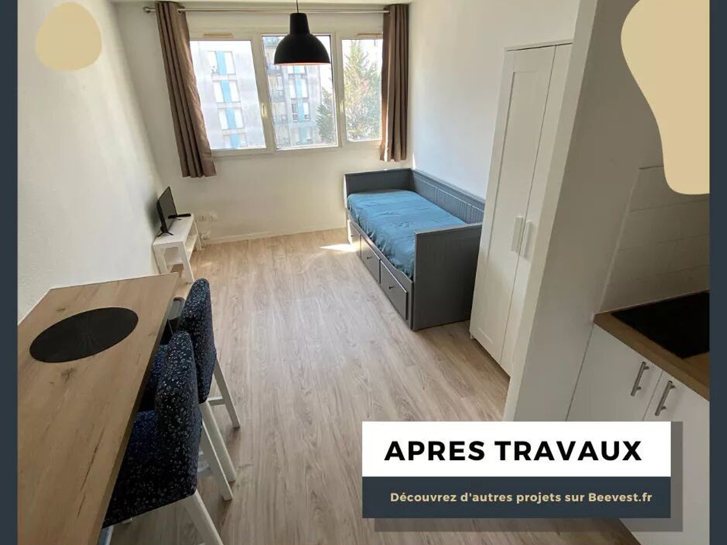 Appartement à vendre - 1 pièce - 18m2 - Grenoble (38000)