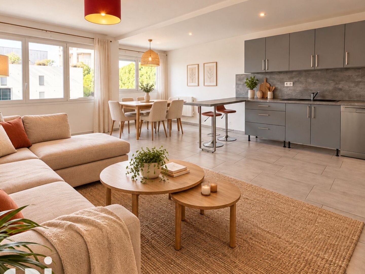 Appartement 4 pièces 75 m²