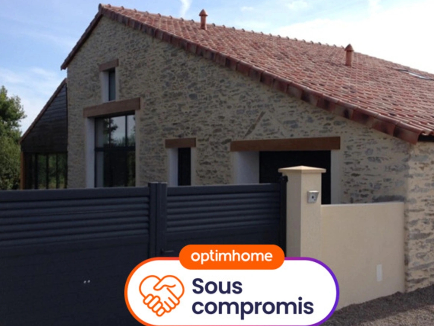 SAINT MICHEL EN L'HERM 85580 RARISSIME PROCHE PLAGES GRANGE RENOVEE GRAND CONFORT SUR 1500M² CLOS