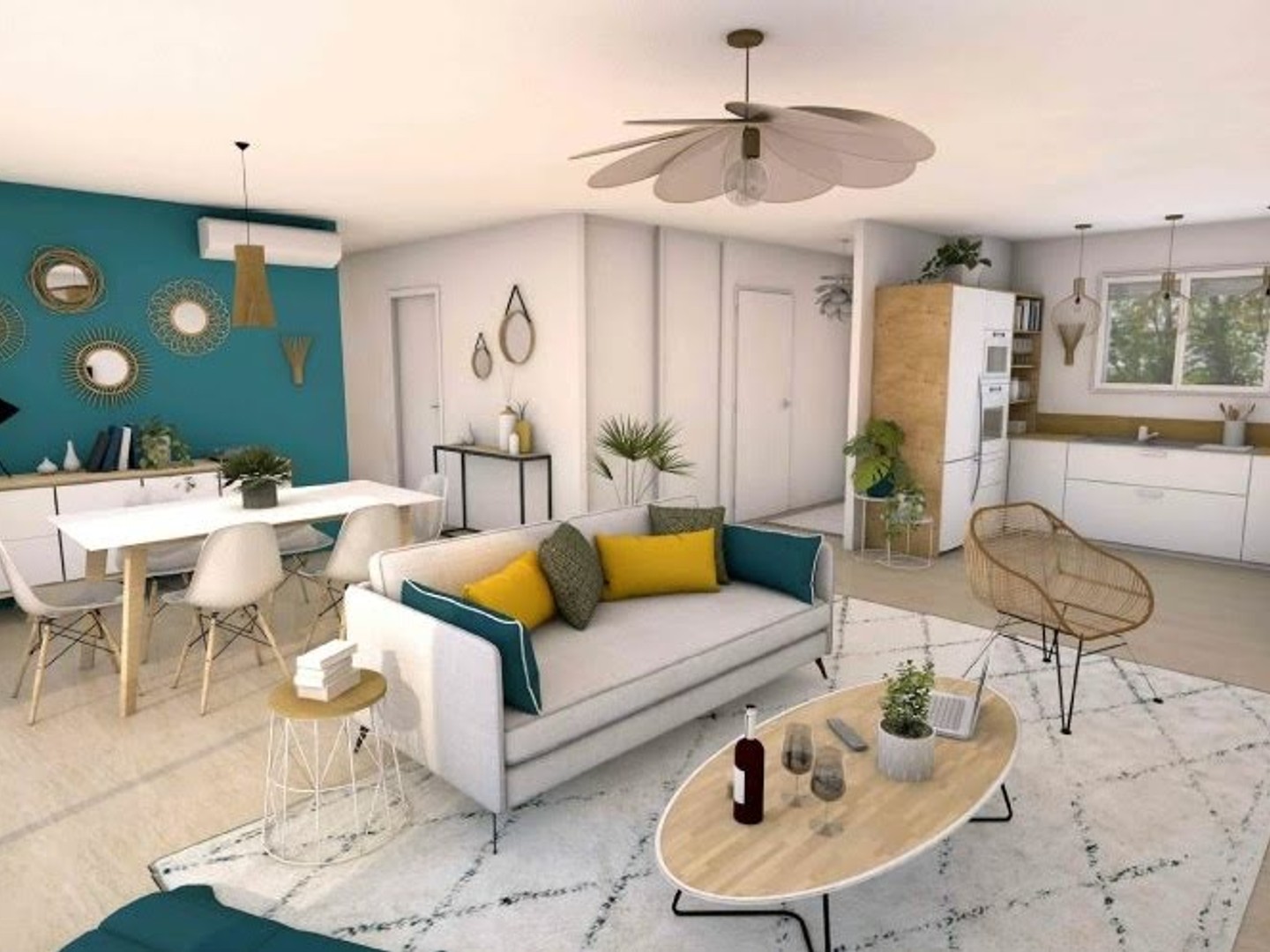 Maison neuve 4 pièces 98 m²