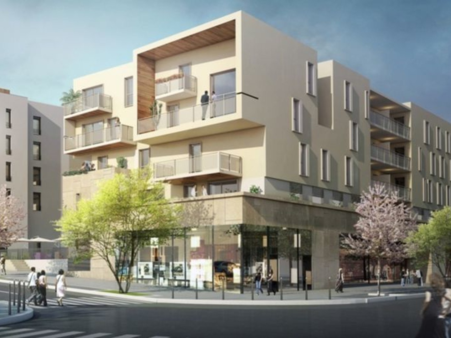 Dpt Rhône (69), à vendre SATHONAY CAMP local tertiaire/bureau/ libéral de 135m2 en angle et avec vitrine rue de la république