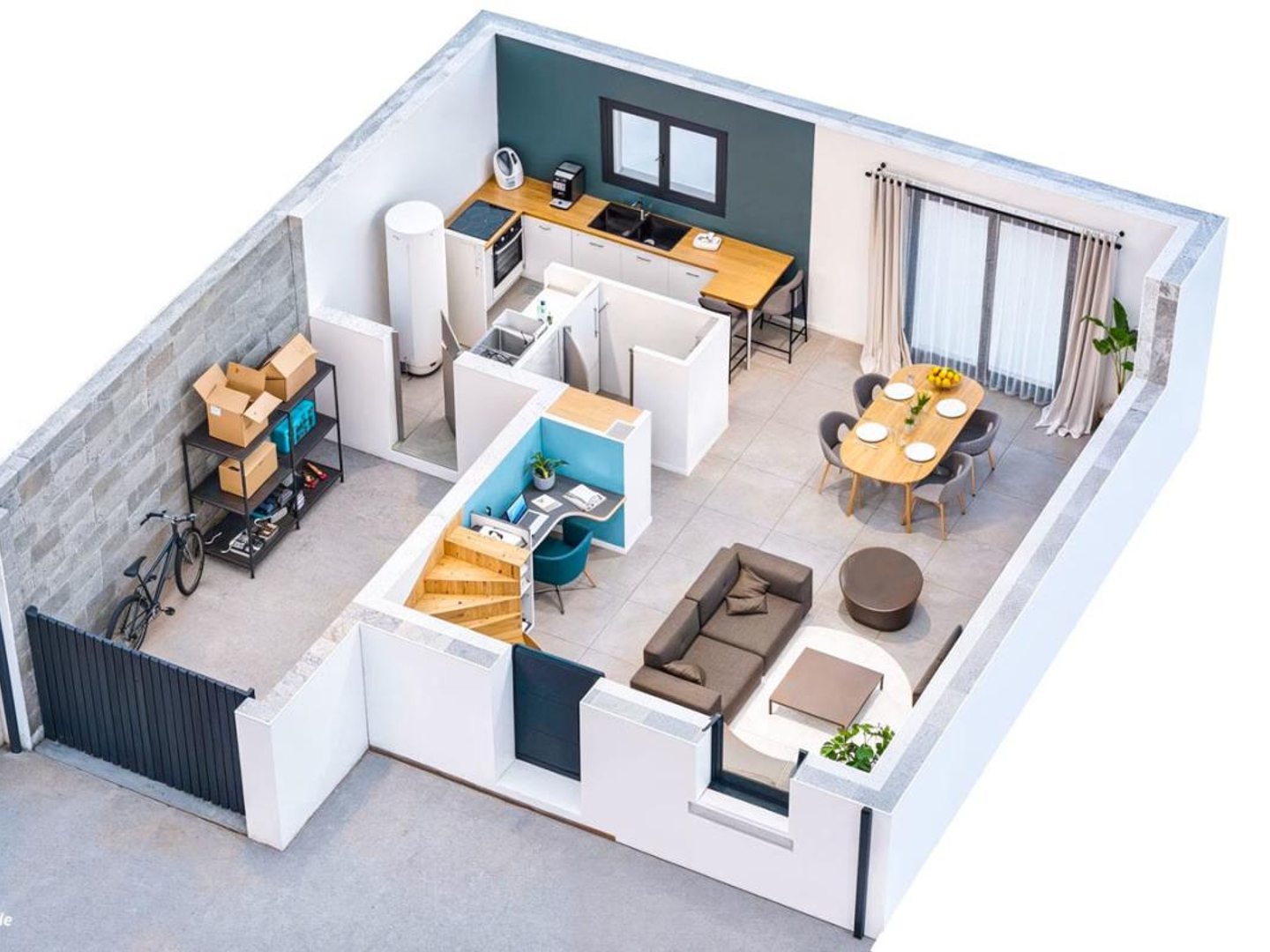 Maison à vendre - 78m2 - Ruaudin (72230)