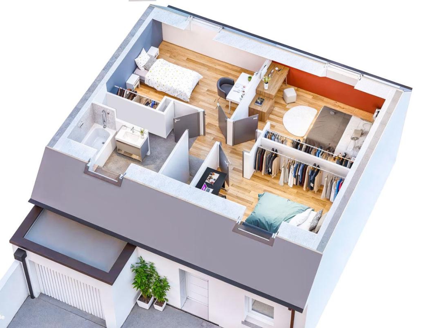 Maison à vendre - 78m2 - Ruaudin (72230)