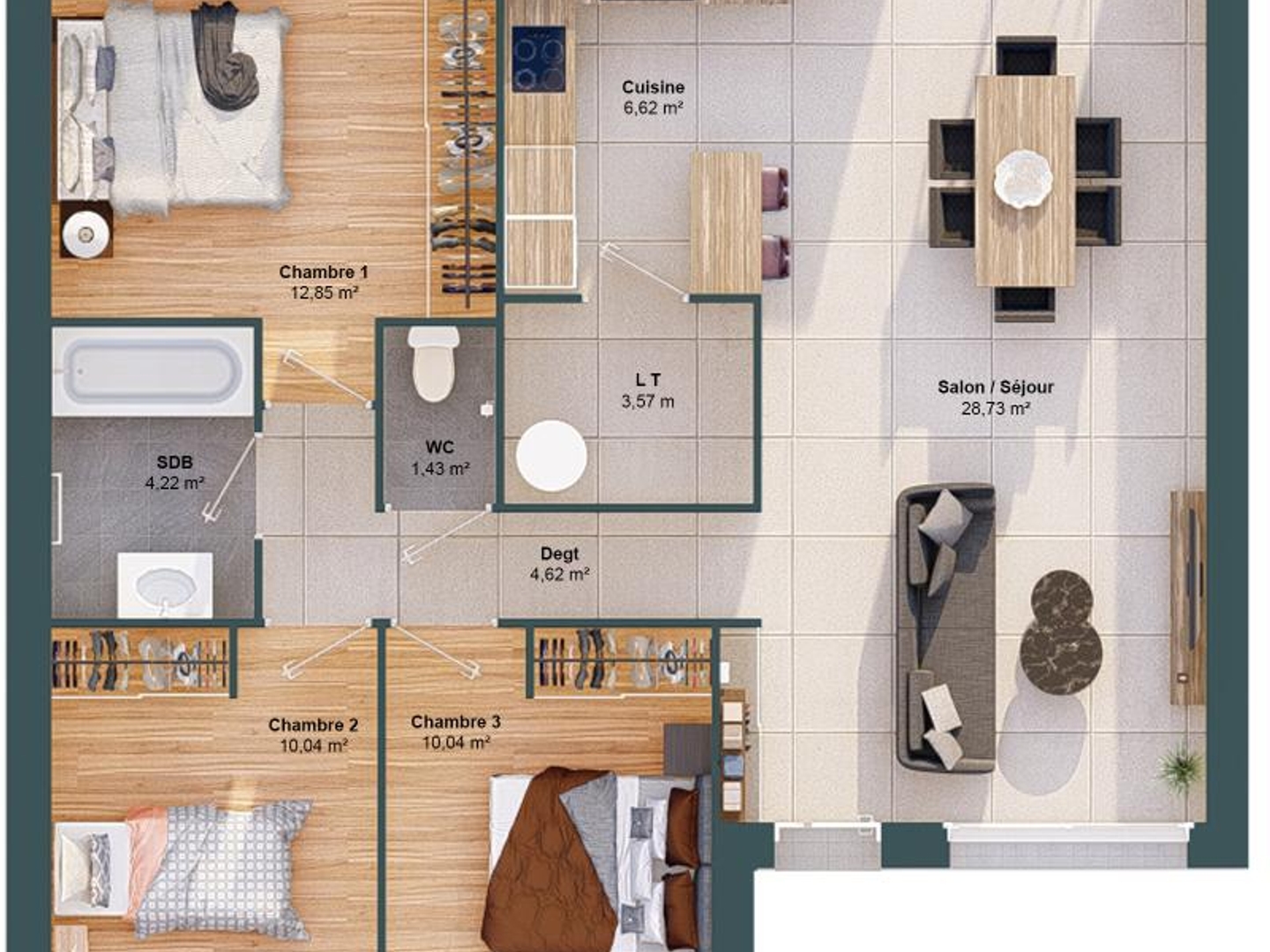 Maison à vendre - 82m2 - Cars (33390)