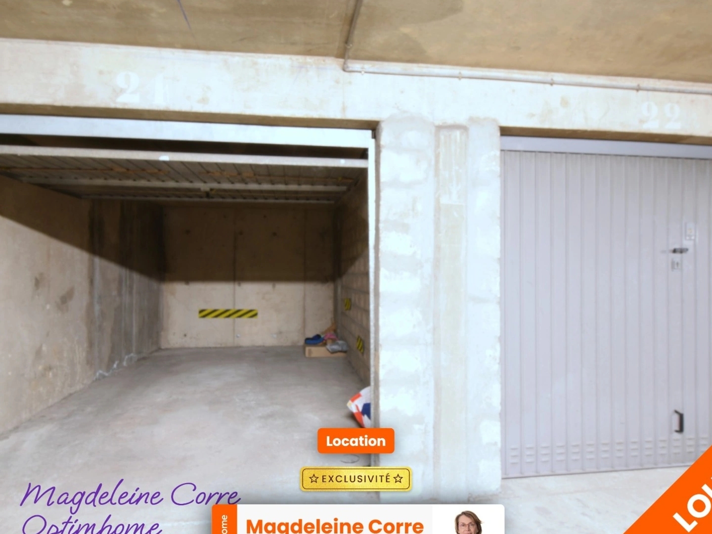 Box de stockage 18 m²