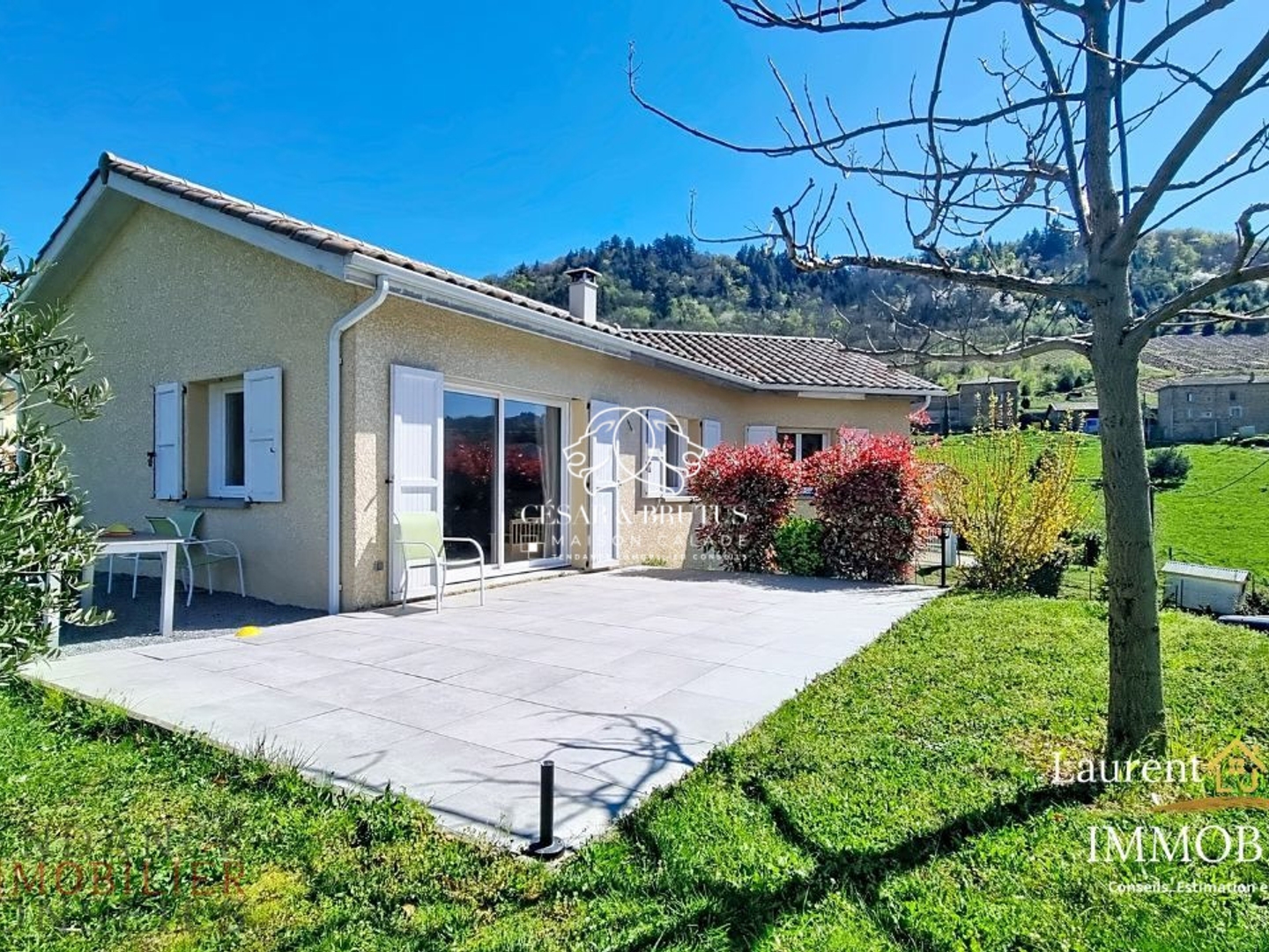 MAISON INDIVIDUELLE 2015 -100M2 90M2 SOUS SOL SUR 1353M2 DE TERRAIN