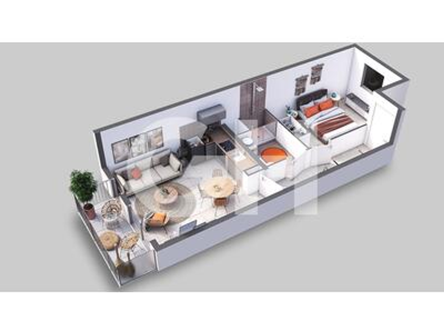 Appartement à vendre - 2 pièces - 43m2 - Pointe-À-Pitre (97110)