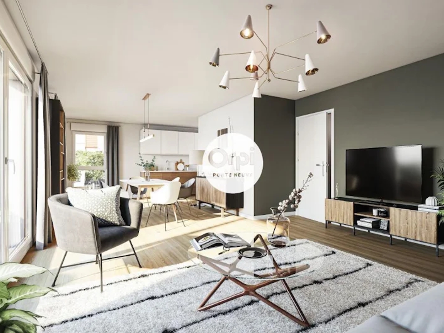 Appartement à vendre - 4 pièces - 84m2 - Wimille (62126)