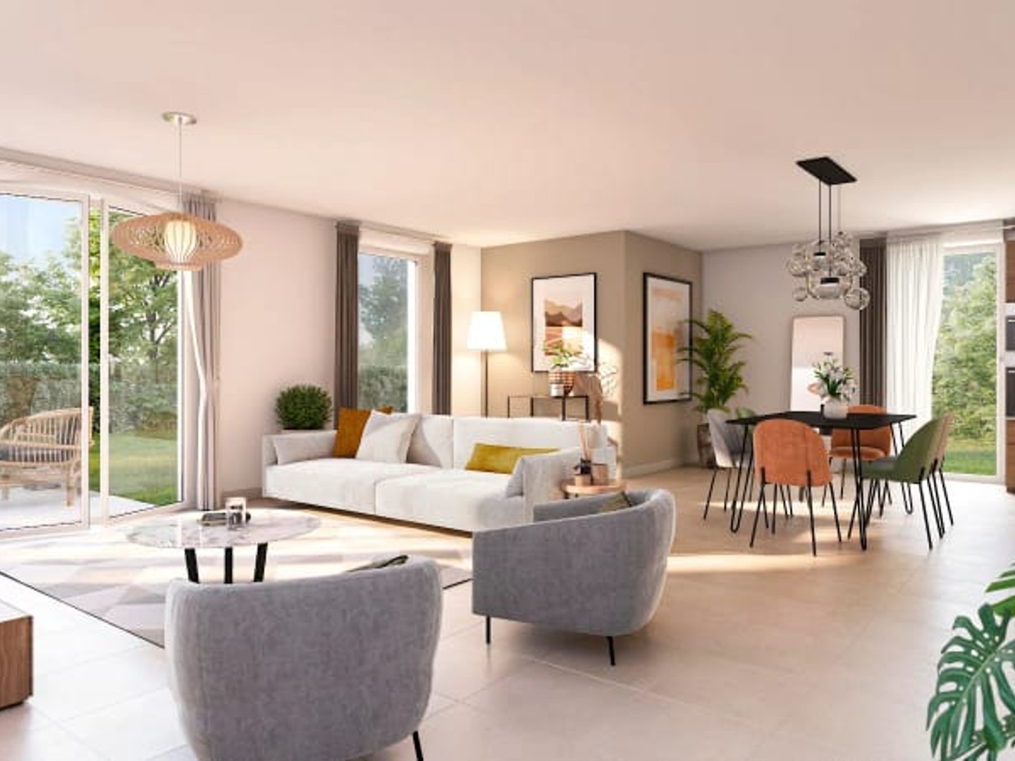 Appartement 4 pièces 83 m²