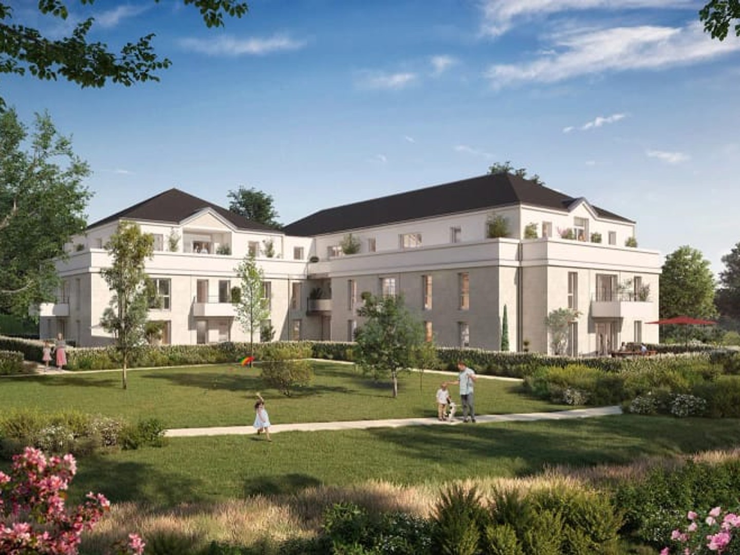 Appartement à vendre - 4 pièces - 83m2 - Saint-Cyr-Sur-Loire (37540)