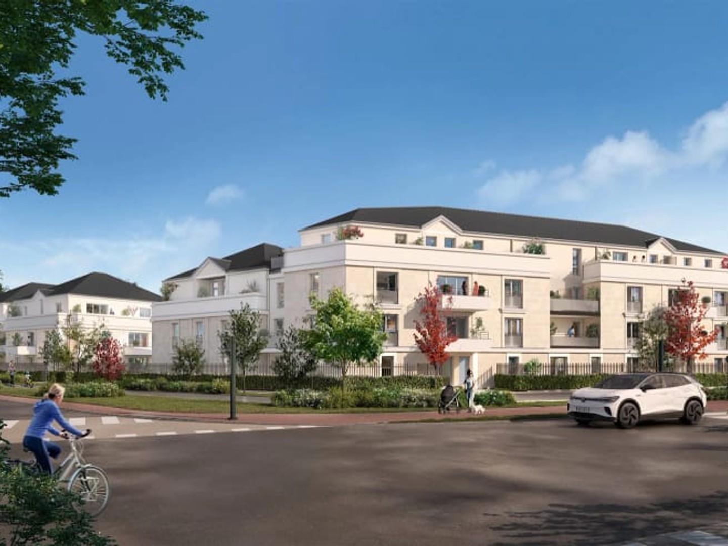 Appartement à vendre - 4 pièces - 83m2 - Saint-Cyr-Sur-Loire (37540)