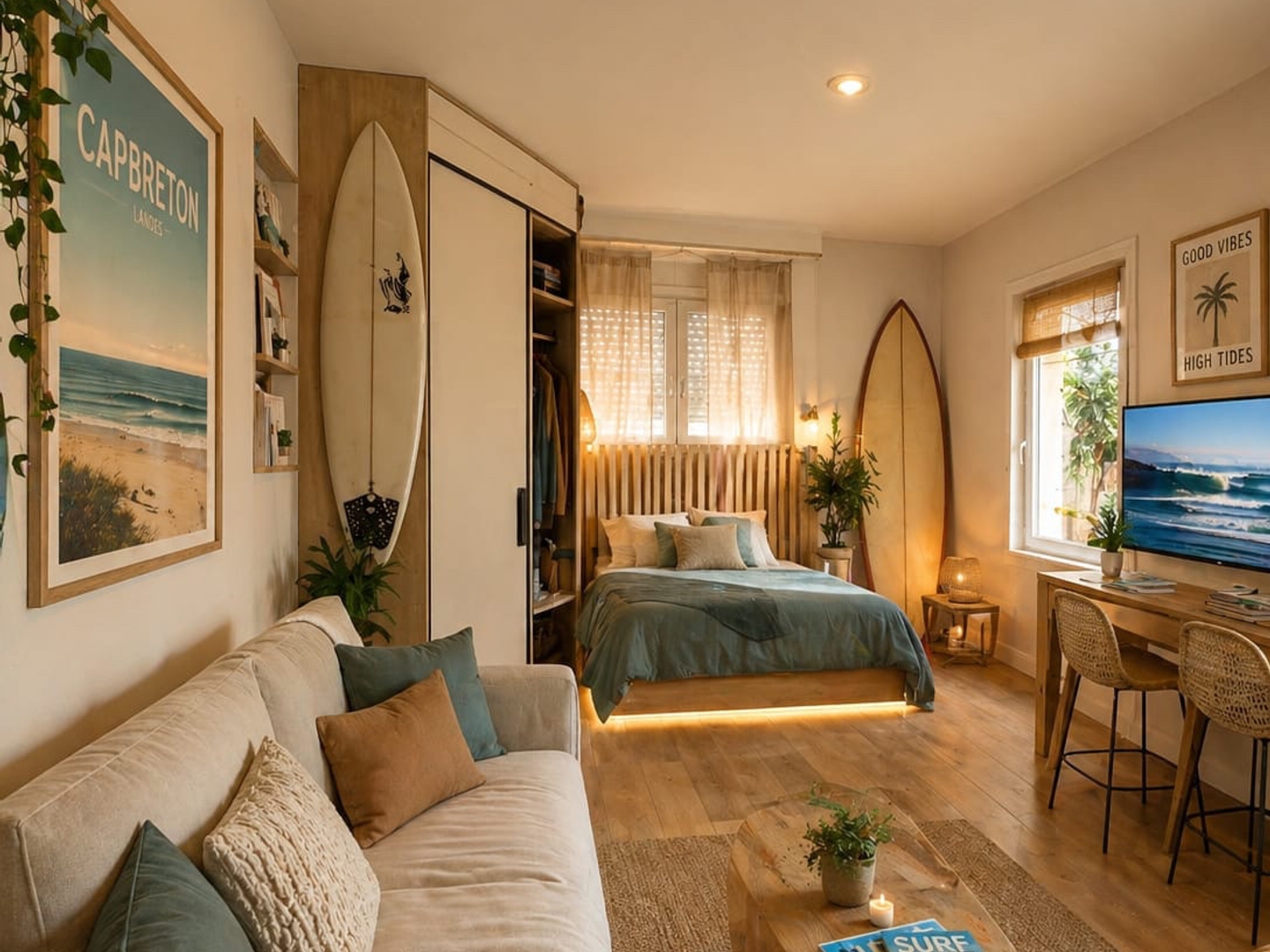 Appartement à vendre - 1 pièce - 30m2 - Capbreton (40130)