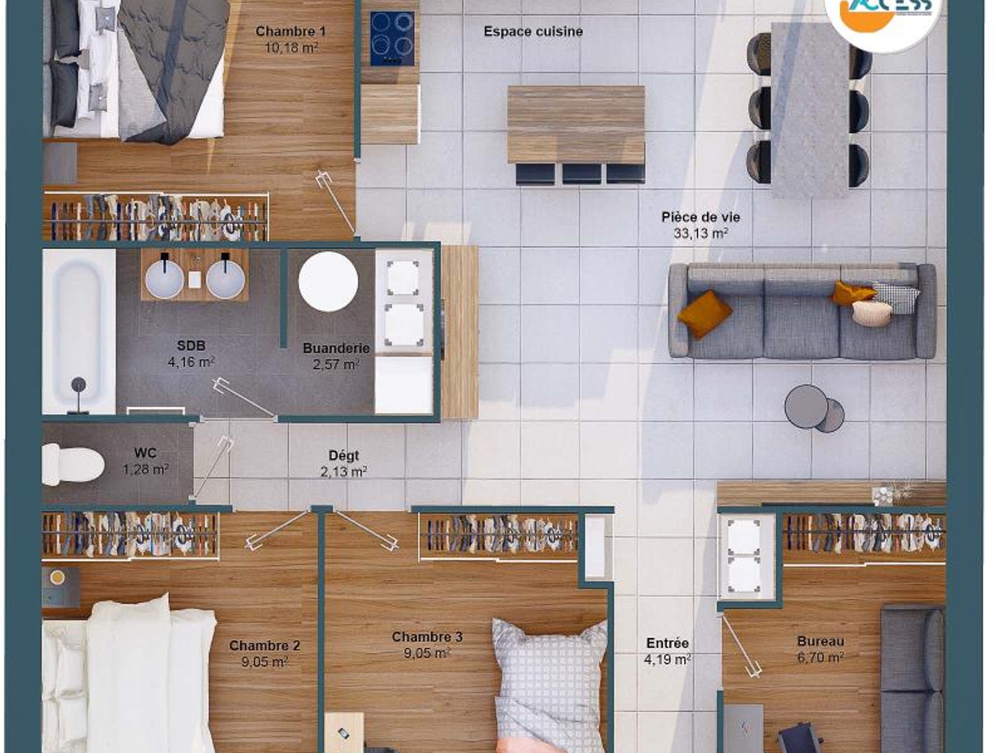 Maison à vendre - 82m2 - Mouzeil (44850)