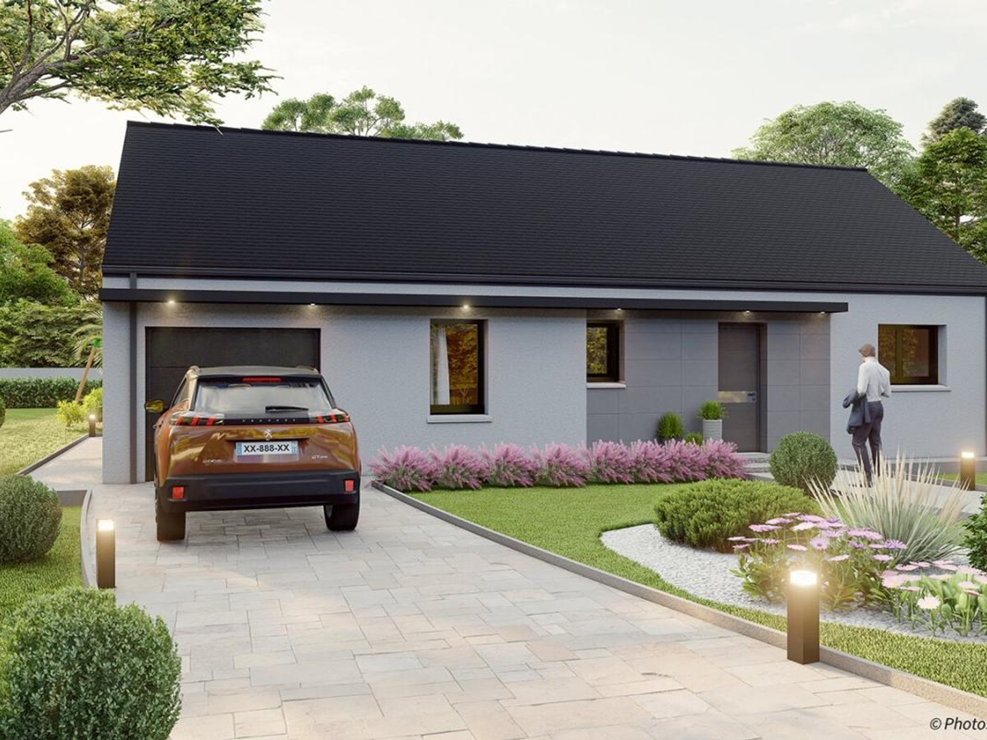 Terrain + maison 79 m²