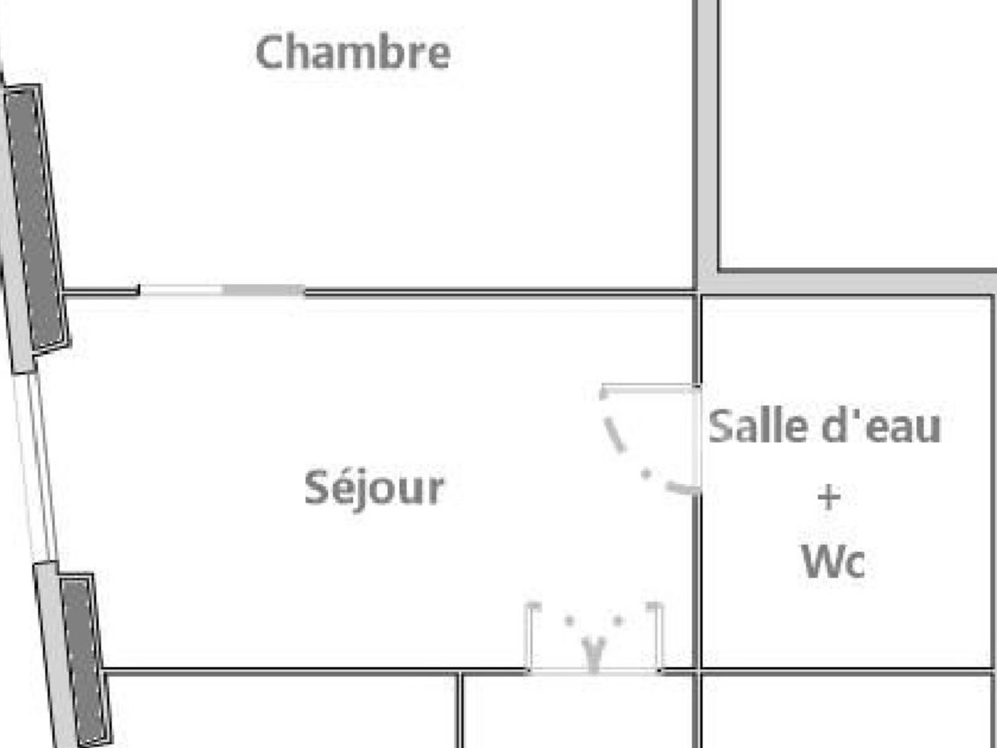 Appartement à vendre - 2 pièces - 22m2 - Paris 20e (75020)