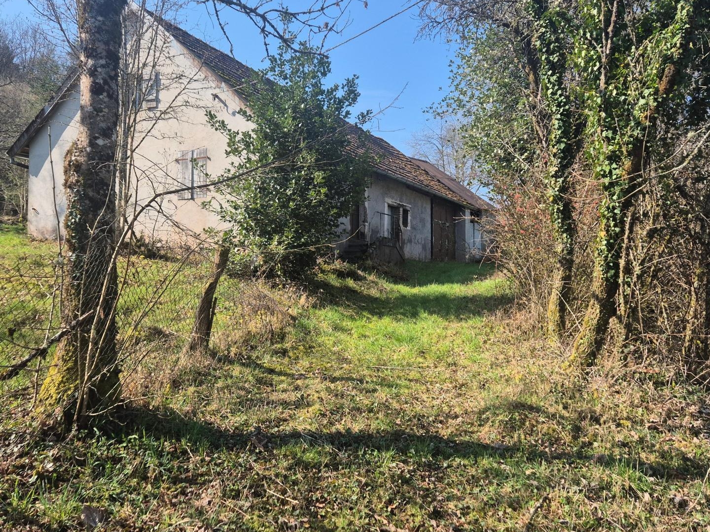 En exclusivité, Ferme à rénover avec 2 hectars de prairies et forêts !
