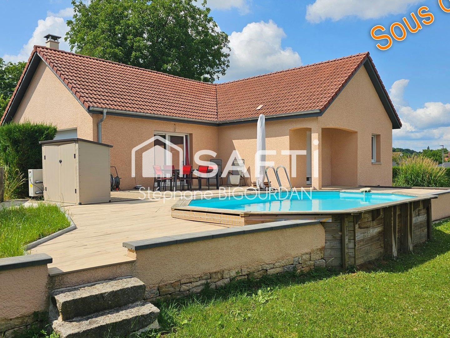 Maison PIREY 101m² + sous-sol, 2017, 3ch+2 pcs, 7 ares