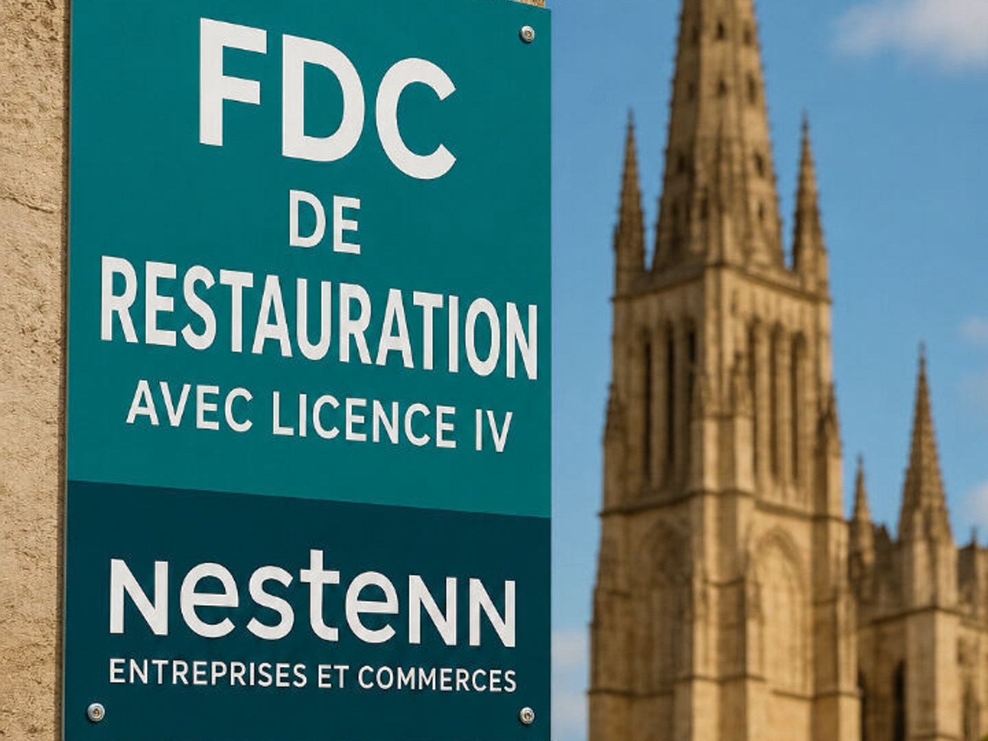 FDC de Restauration avec Licence IV